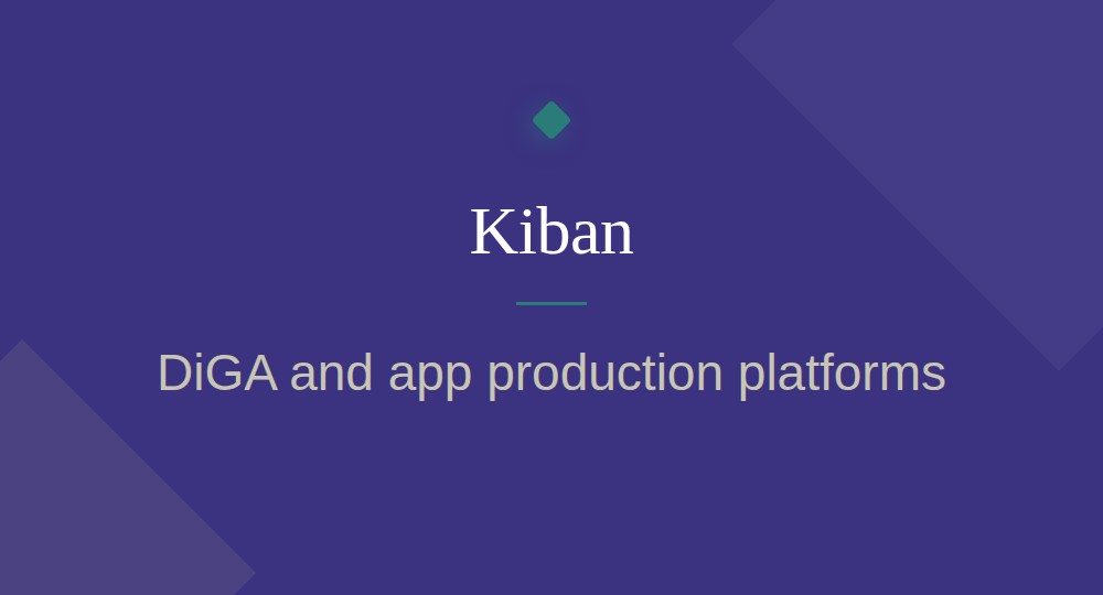 Kiban – DiGA-ready production platform