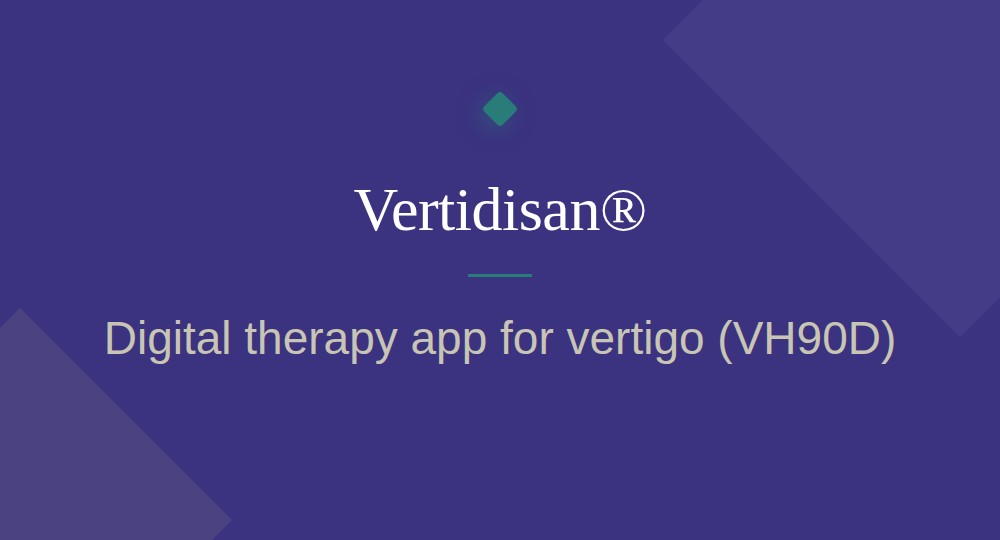 Vertidisan – digital therapy app for vertigo (VH90D)