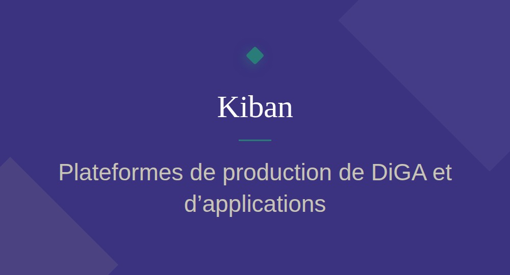 Kiban – plateforme de production DiGA-ready